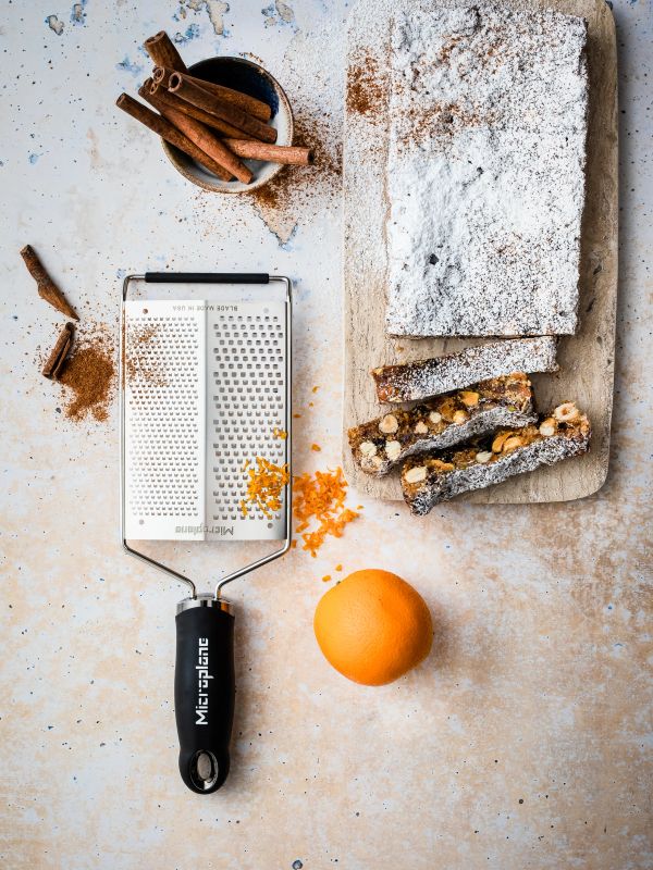 Râpe petit et gros calibre argentée, MICROPLANE