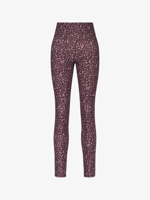 Tights "Ultimate Studio 7/8" braun klein gemustert