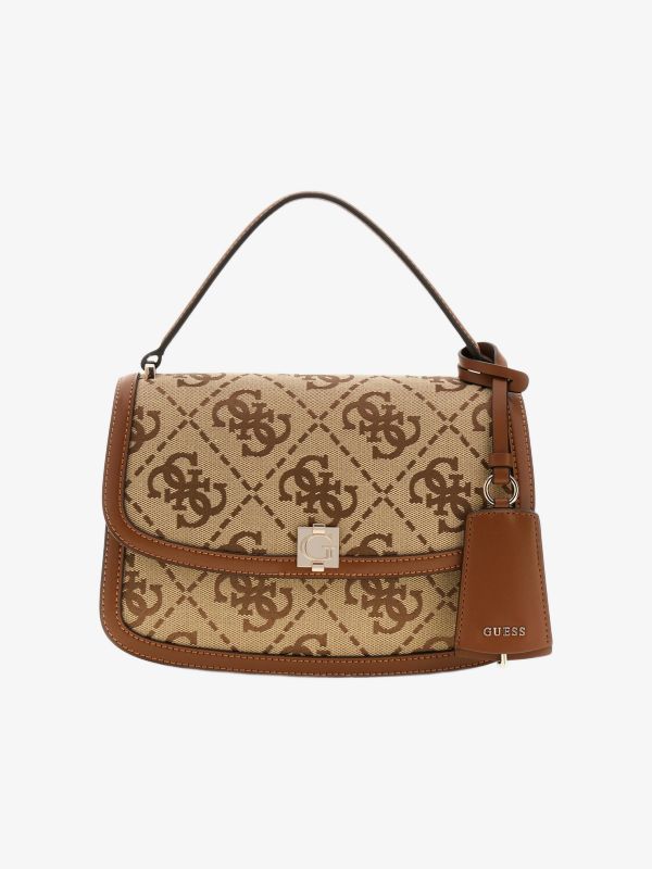 Sac à main Audrey Logo brun