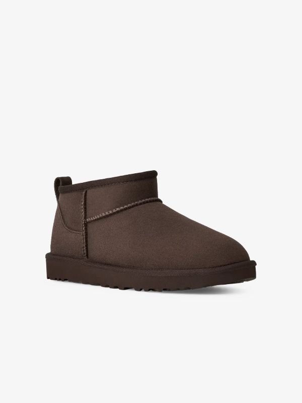 Winterstiefel "Classic Ultra Mini" dunkelbraun, UGG