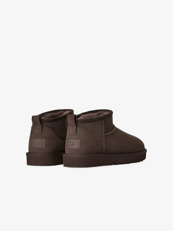 Winterstiefel "Classic Ultra Mini" dunkelbraun, UGG