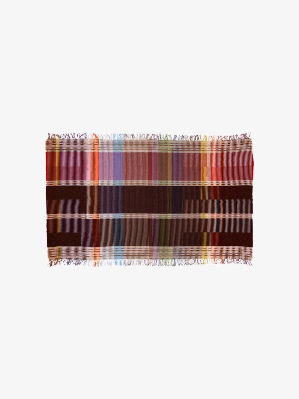 Wohndecke bordeaux karo, WALLACE SEWELL