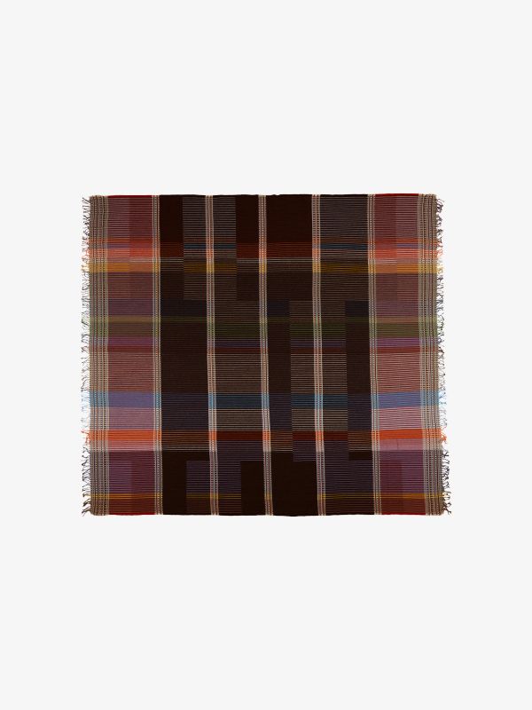 Wohndecke bordeaux karo, WALLACE SEWELL