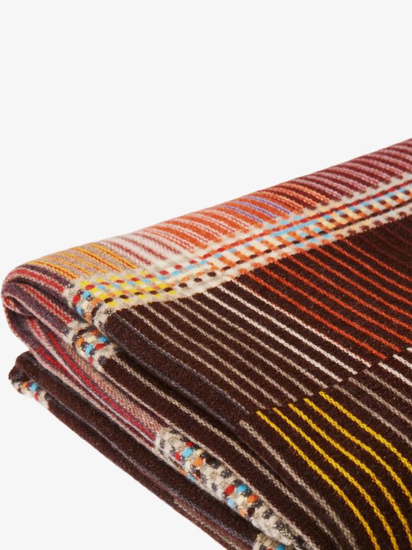 Wohndecke bordeaux karo, WALLACE SEWELL