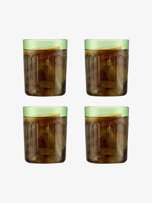 Set de verres 4pcs MoMA vert foncé