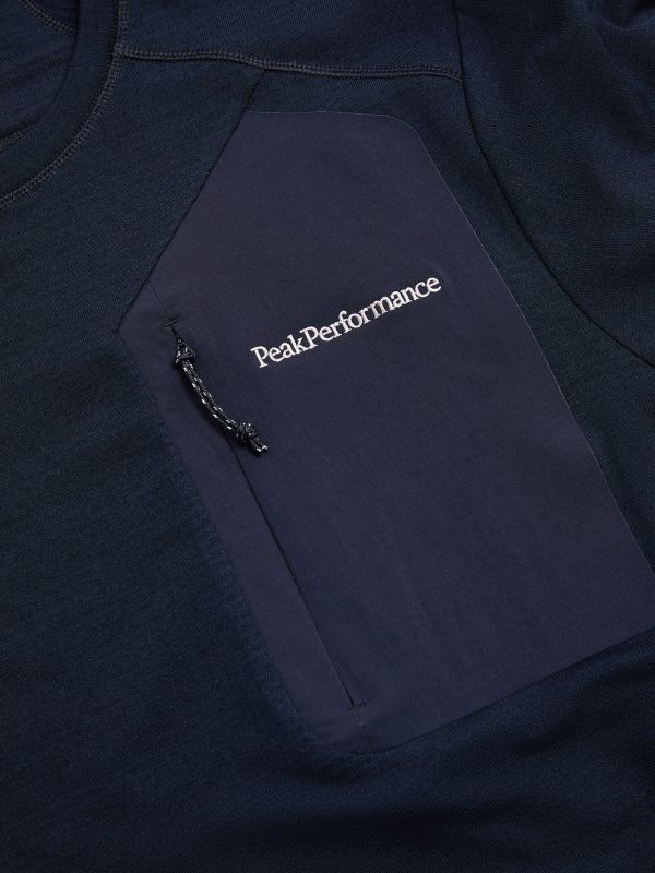 Pull M Freelight Polartec Grid noir, PEAK PERFOMANCE