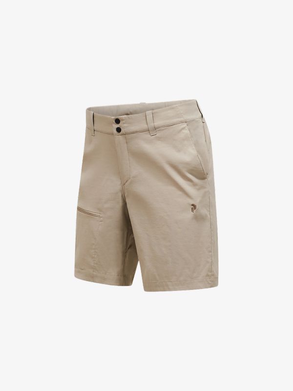 Outdoor Hosen W Iconiq Shorts beige, PEAK PERFOMANCE