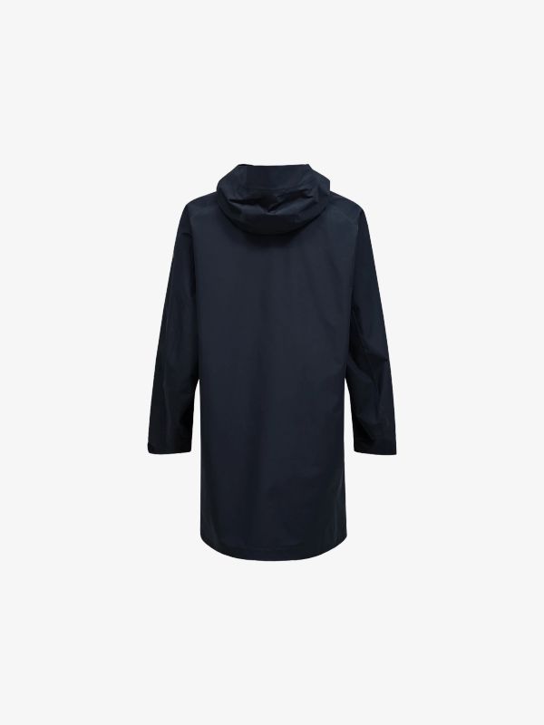 Regenjacke M Treeline Shell Parka schwarz, PEAK PERFOMANCE