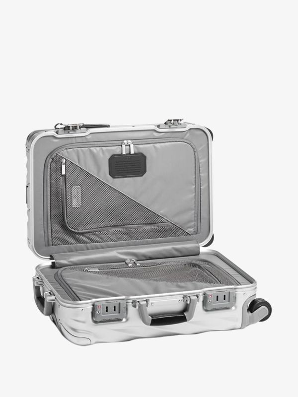 Valise à coques rigides CABIN 19 DEGREE ALUMINUM argentée, TUMI
