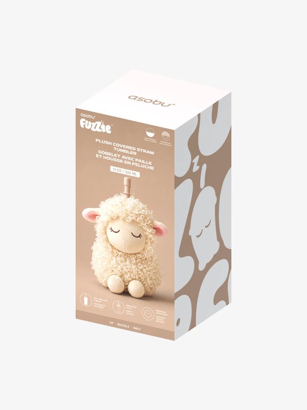 Thermobecher Fuzzie weiss