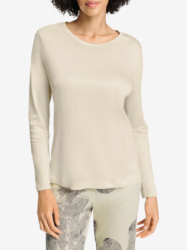 Shirt Loungewear "Tania" offwhite, HANRO