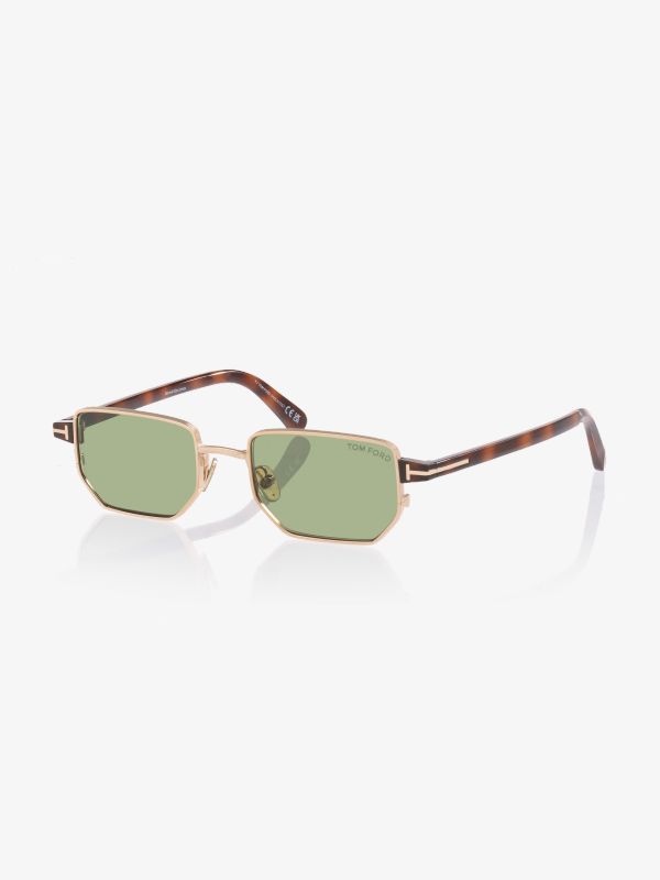 Sonnenbrille goldgelb