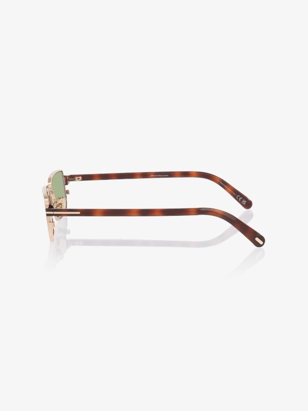 Sonnenbrille goldgelb, TOM FORD