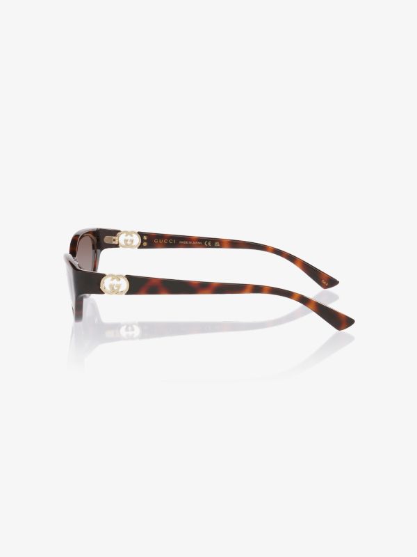 Lunettes de soleil brun, GUCCI