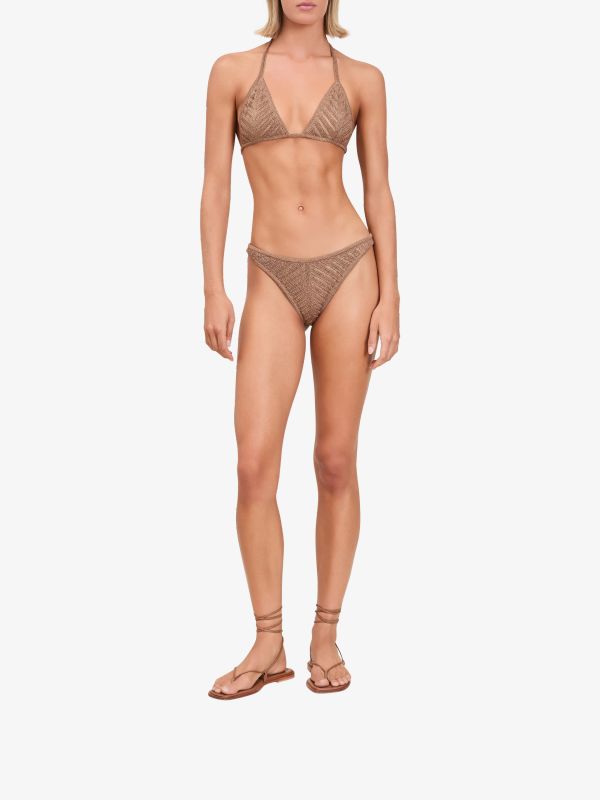 Bikini Top "Lucinda" braun, DEVON WINDSOR