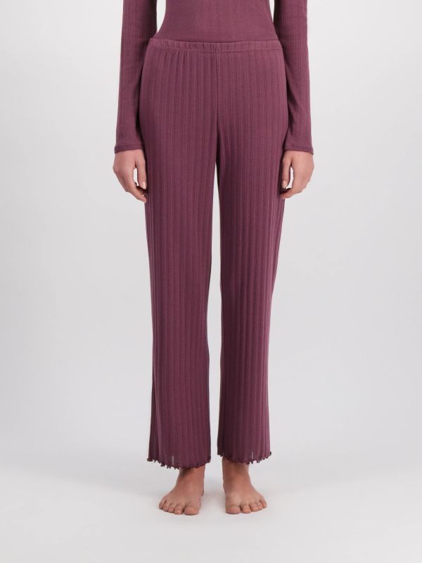 Bas de pyjama bordeaux, EBERJEY