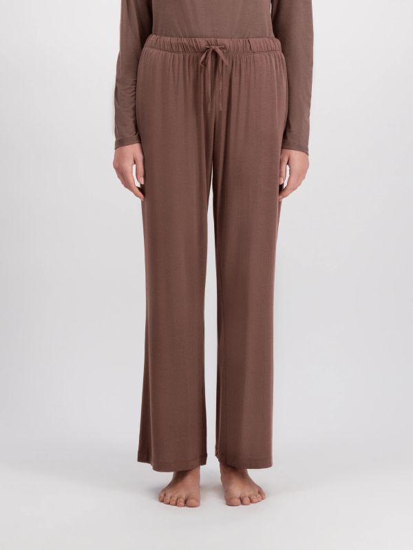 Pyjama Unterteil "Gisele" dunkelbraun, EBERJEY
