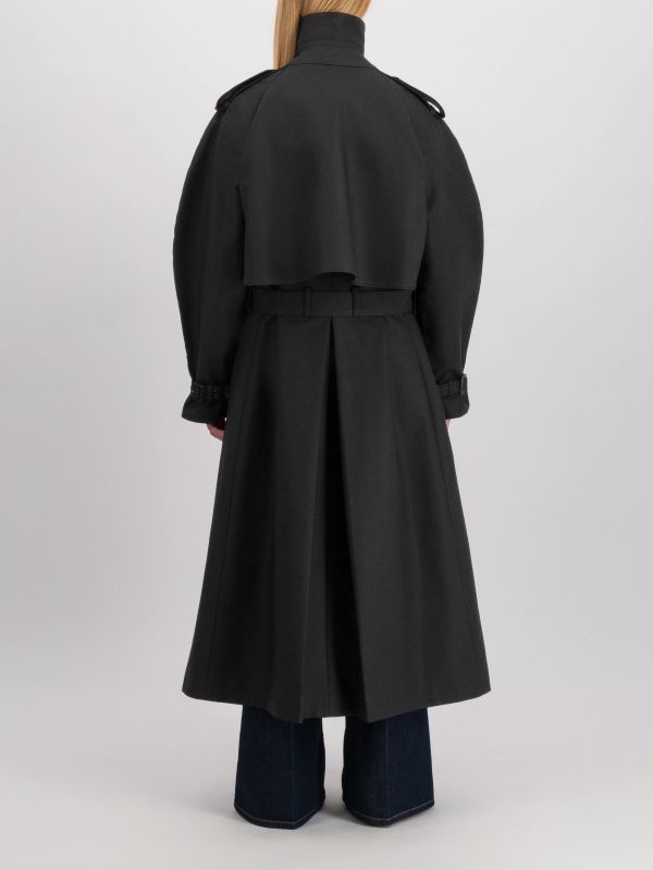 Trench-coat "Pascale" noir, ANINE BING