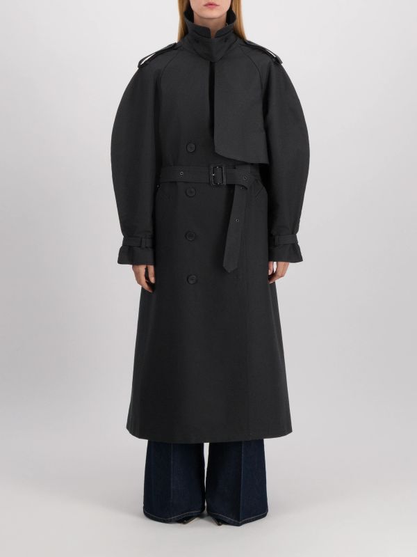 Trench-coat "Pascale" noir, ANINE BING