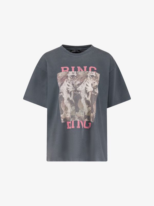 T-Shirt "Cade" schwarz
