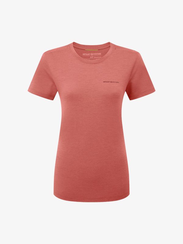 T-Shirt W Exposure Tee pink