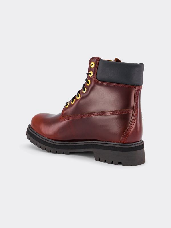 Schnürboot bordeaux, TIMBERLAND