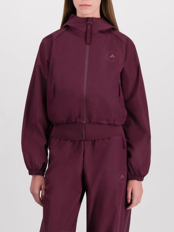 Athleisure-Jacke dunkelrot, STELLA X ADIDAS
