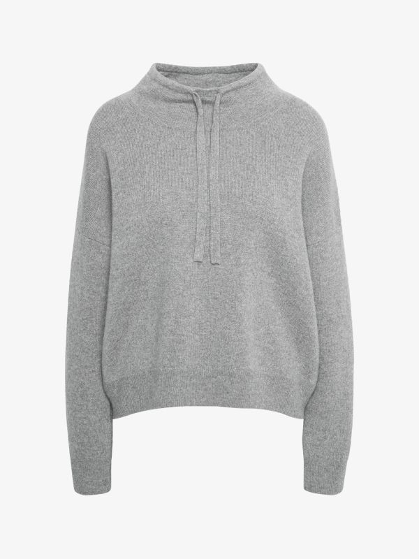 Langarm Athleisure grau