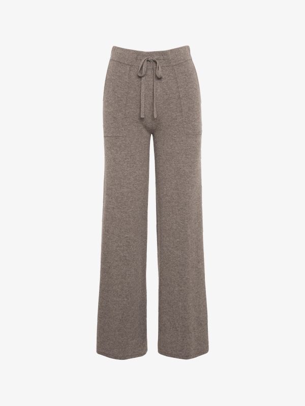 Athleisure-Hose taupe
