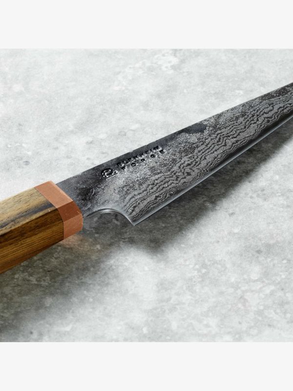 Couteau de cuisine PETTY brun clair, BLENHEIM FORGE