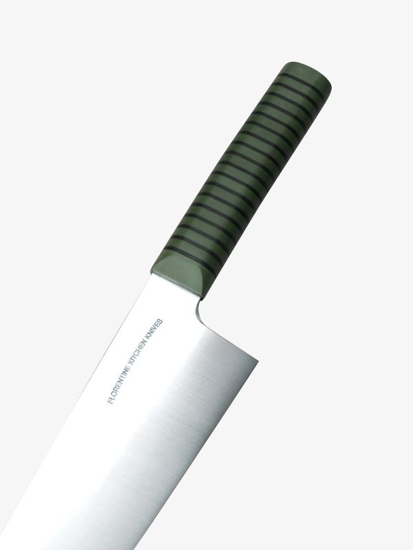 Messer Gyuto grün, FLORENTINE KITCHEN KNIVES