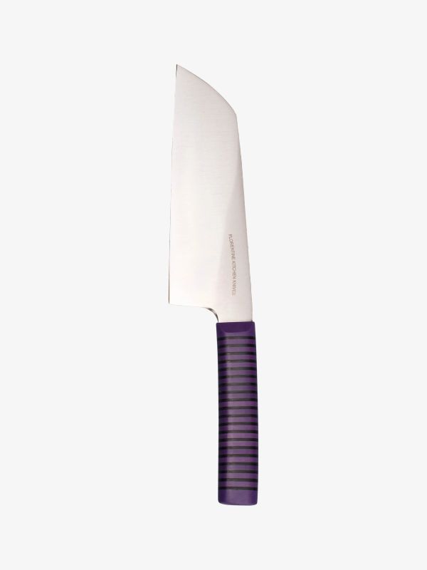 Couteau Santoku violet