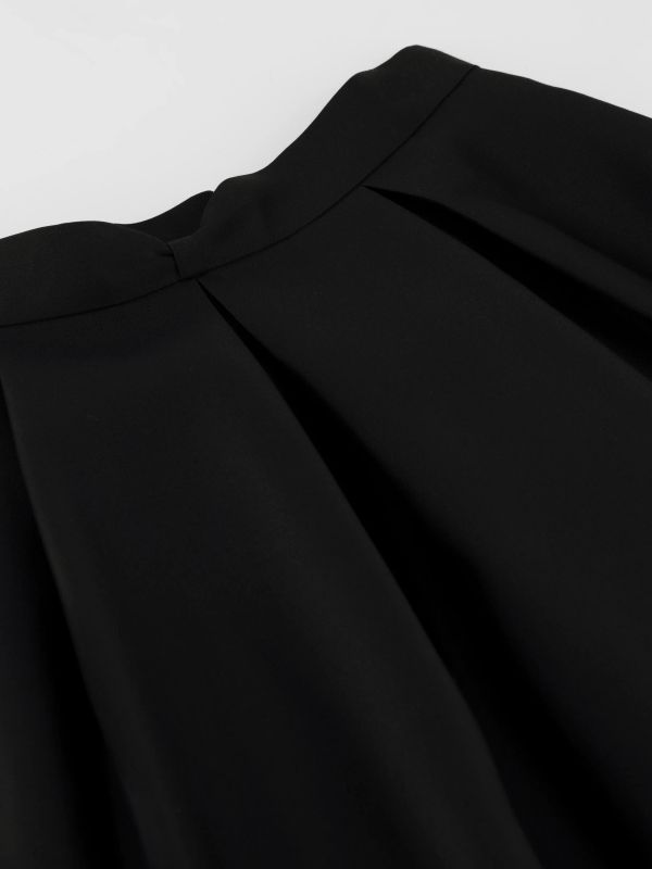 Jupe évasée noir, THE LOOM