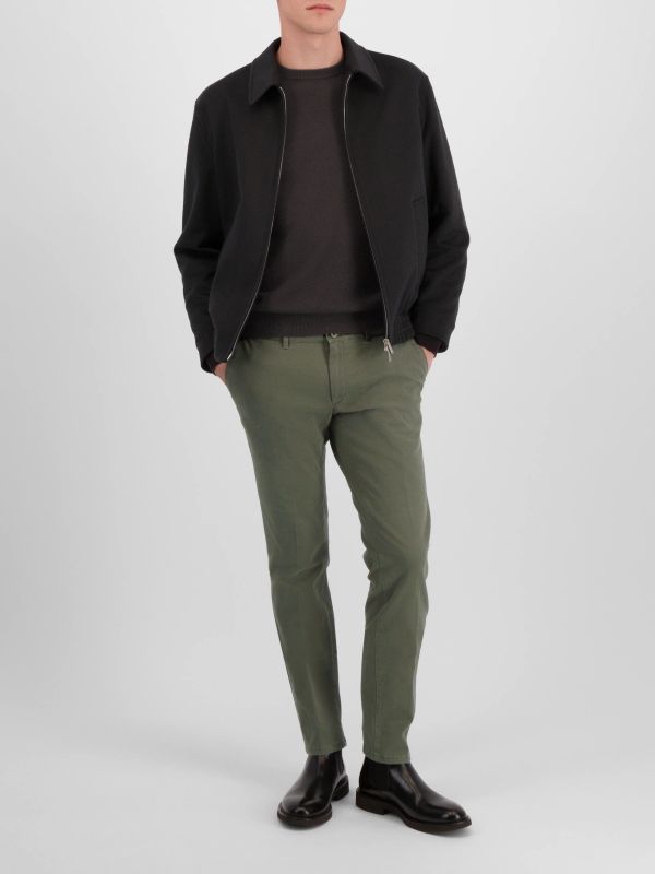 pull en cachemire  taupe, FILIPPO DE LAURENTIIS