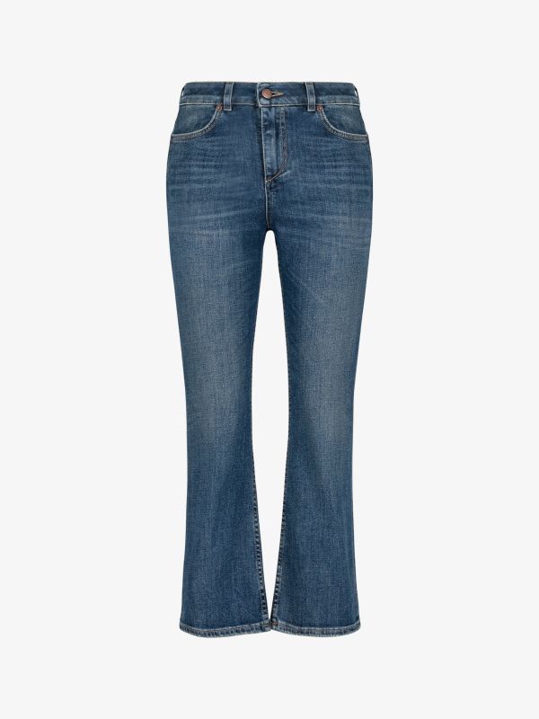 Jean bootcut  bleu