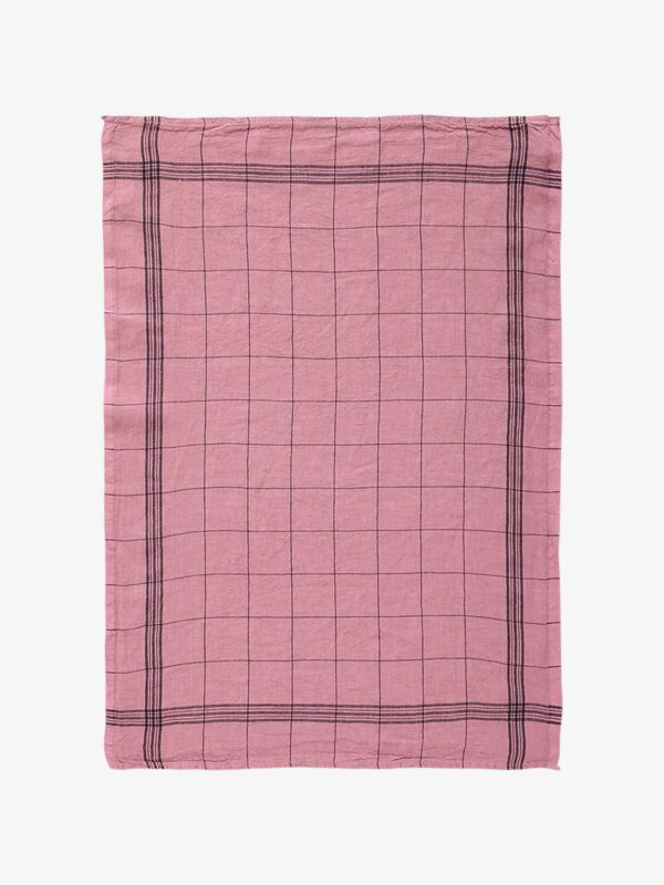 Linge de cuisine BISTROT rose foncé