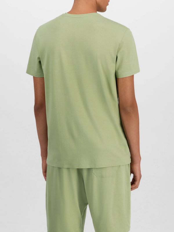 Chemise Loungewear "Basel" vert clair, DEREK ROSE