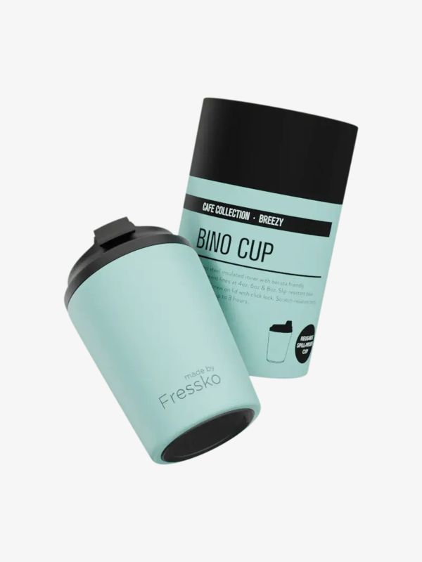 Thermobecher Bino  sky, MADE BY FRESSKO