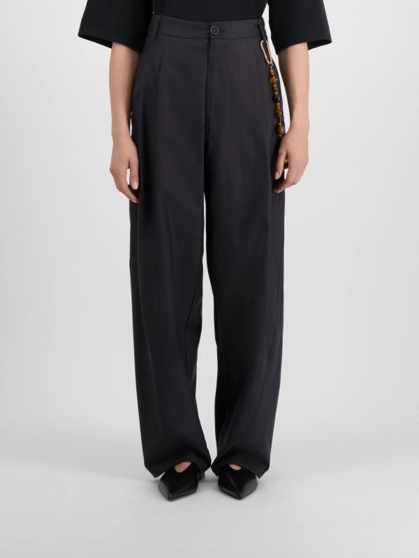 Pantalon casual noir, DARKPARK