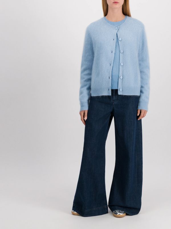 cardigan en cachemire "Ivana" bleu, GLOBUS ESSENTIALS