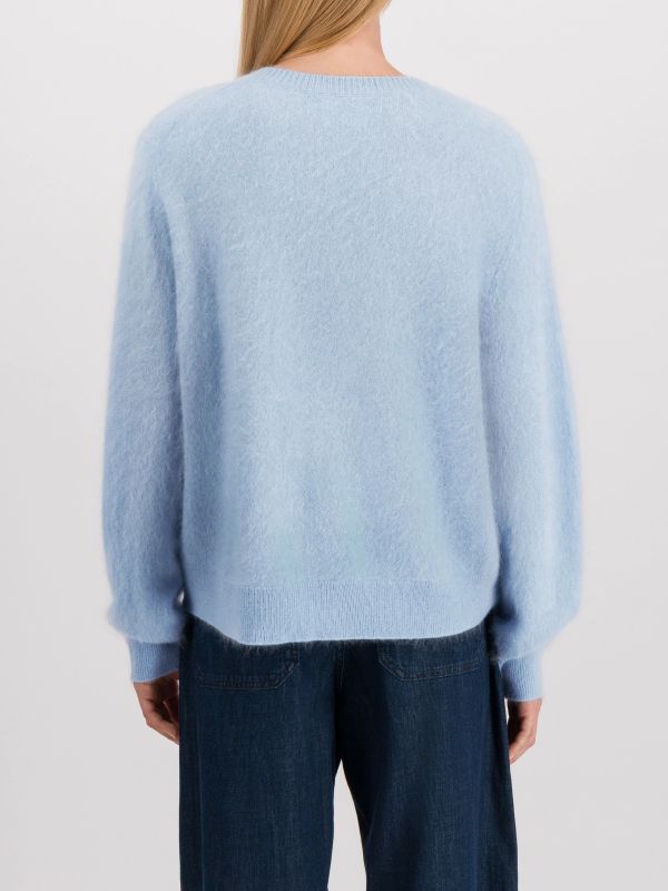 cardigan en cachemire "Ivana" bleu, GLOBUS ESSENTIALS