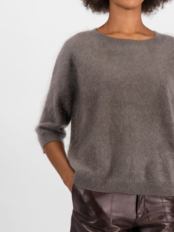 Cashmerepullover "Giulia" braun, GLOBUS ESSENTIALS
