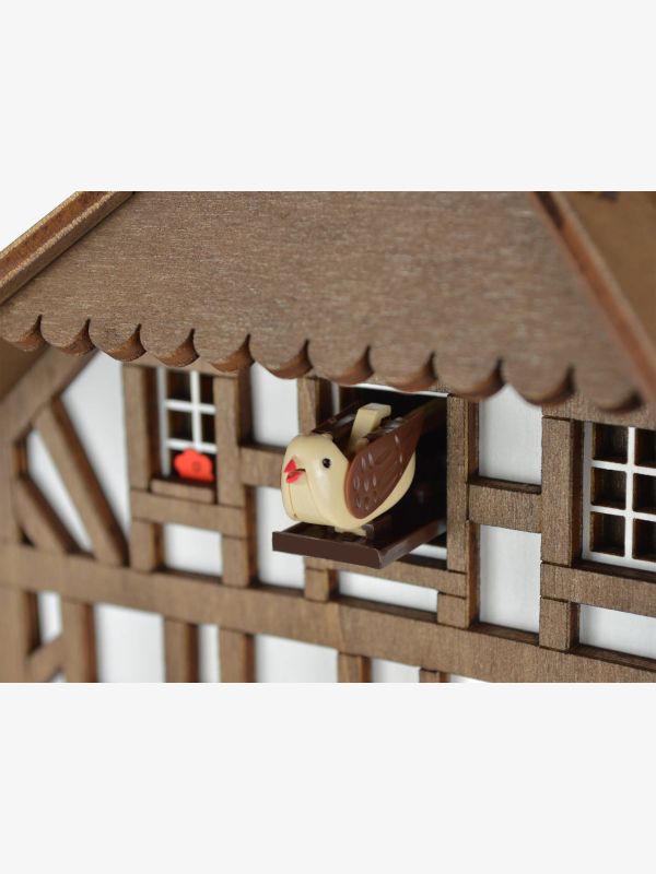 Kuckucksuhr Heidi dunkelbraun, SWISS KOO