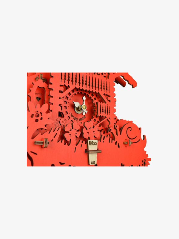 Kuckucksuhr Koo rot, SWISS KOO