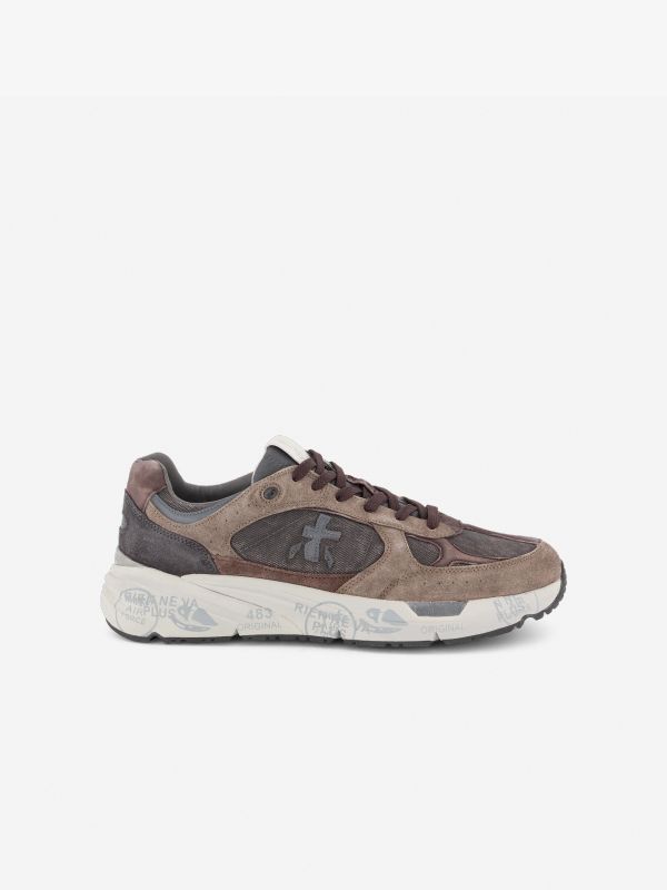Ledersneaker "Mase25" braun