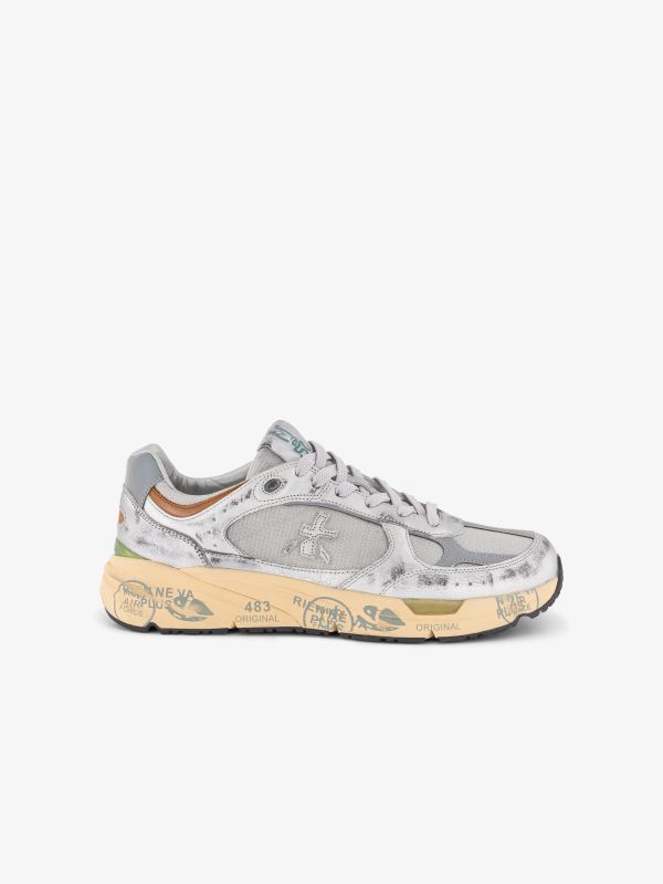 Sneaker "Mase25" silberfarben