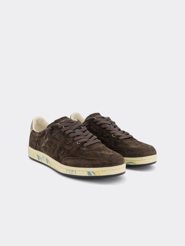 baskets en cuir "Bskt Clay 8446" brun, PREMIATA