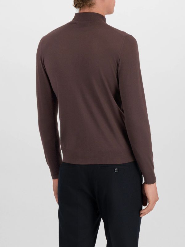 Strickjacke bordeaux, MAURO OTTAVIANI