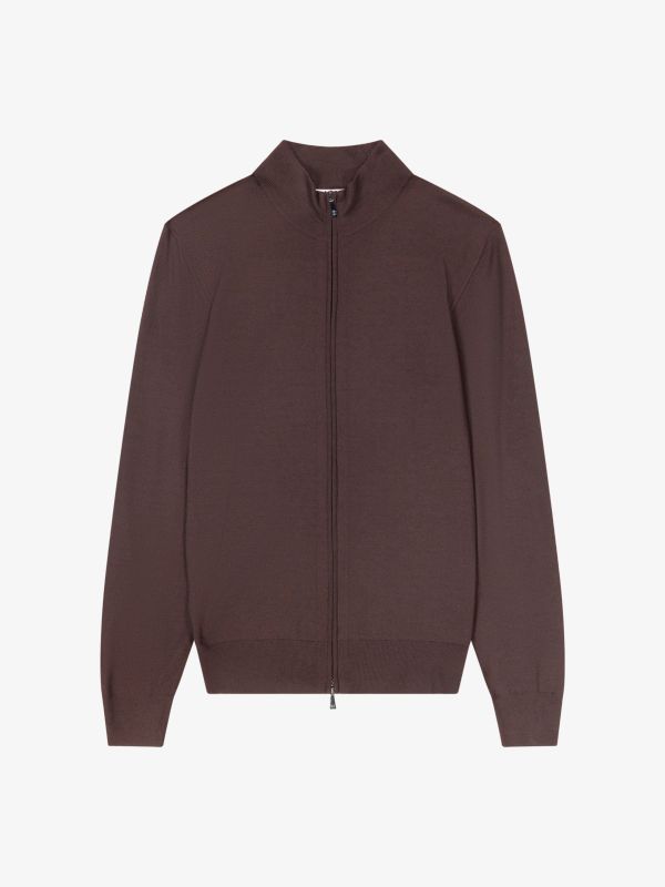 Strickjacke bordeaux