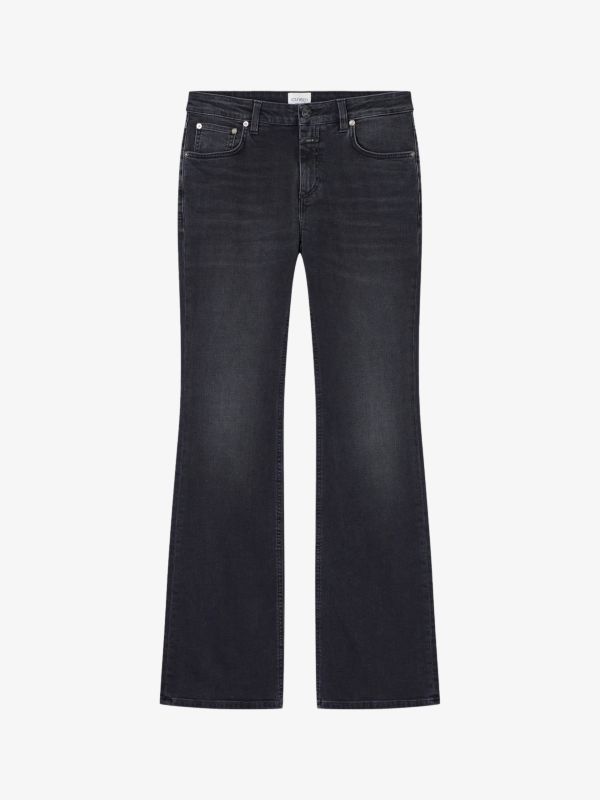 Jean bootcut gris